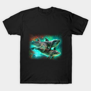 Space dolphins T-Shirt